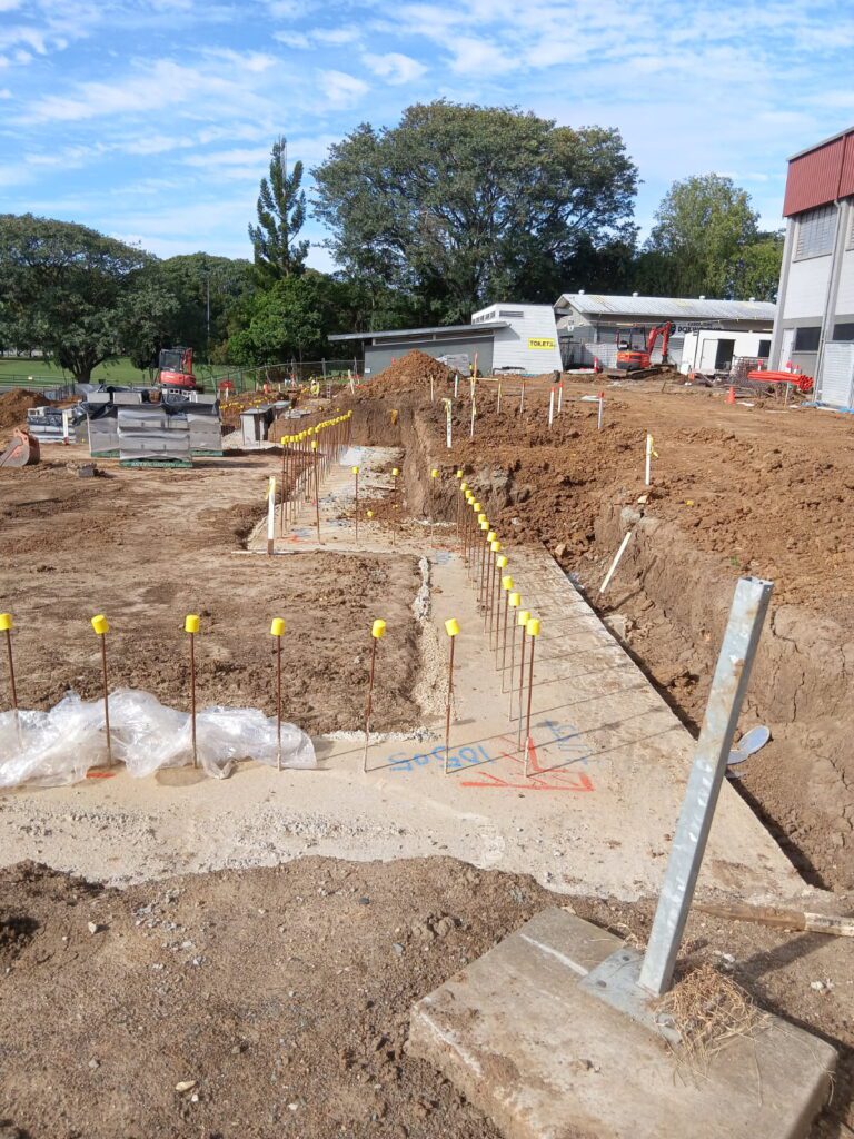 Crowne Civil Footings Pour