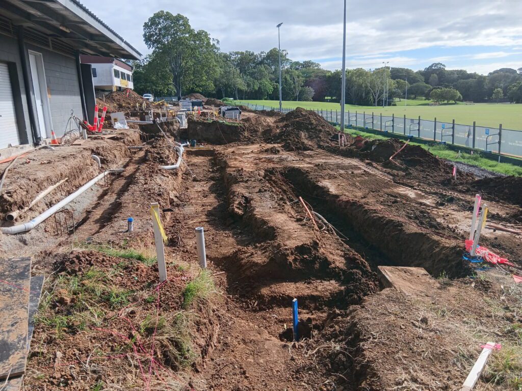 Footings Cut Caboolture Snakes Clubhouse